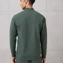 technosport Men Full Sleeve Solid Sweatshirt image 2