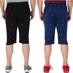 feel track Printed Men Three Fourths image 2