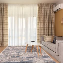Sapana Carpet-Mats Grey & White Abstract Anti-Skid Carpet-picture-20