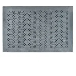 Saral Home Grey Hand Tufted Cotton Carpet image 2