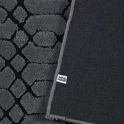 Saral Home Grey Hand Tufted Cotton Carpet image 3