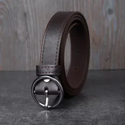 provogue Women Casual Brown Artificial Leather Belt image 1