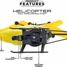 brotton BTN REMOTE CONTROL HELICOPTER YELLOW A1 image 3