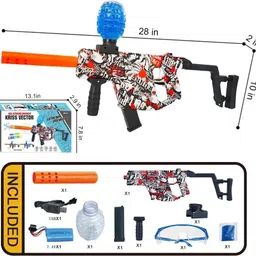 sabirat Fully Automatic Gel Blaster Gun, Gell Ball, Electric Gun, Long Range, Water Gun image 4
