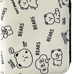 alexvyan Women Casual, Ethnic, Evening/Party, Formal, Travel, Trendy Black, White Genuine Leather RFID Wallet image 4