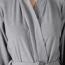 hotgown Full Grey XXL Bath Robe image 3