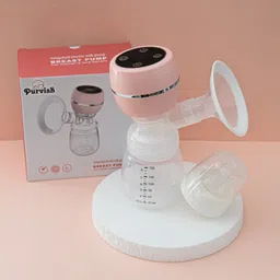 purvish Electric Breast Pump | 3 Modes - 9 Speed | BPA-Free | Baby Feeding Breast Pump - Electric image 1