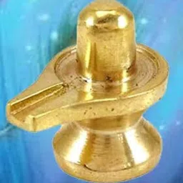 effigy onlinehub Brass Lord Shiva Linga Lingam Statue 50 Gram Decorative Showpiece - 5 cm image 1