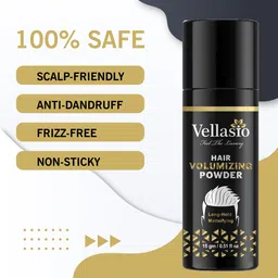 vellasio Hair Volumizing Powder Wax with Strong Hold | Matte Finish for 24 Hours VOLUMIZERV Strong Hold Hair Volumizer Hair Volumizer Powder-Wax image 2