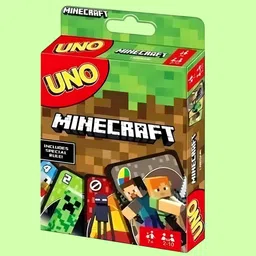 woyr Preimum Quality UNO Minecraft Playing Cards Game| UNO Minecraft-picture-10