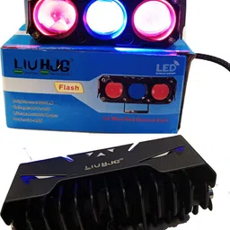 cce HJG 3 Lens Fog light yellow/white/Red/Blue Flashing fog light FOR All CAR Fog Lamp Car, Motorbike, Truck, Van LED (12 V, 80 W)-picture-15