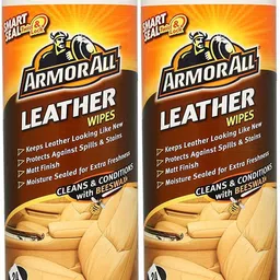 armor all Beeswax Leather Wipes - Pack of 2 (Plastic-Free) Combo-picture-19