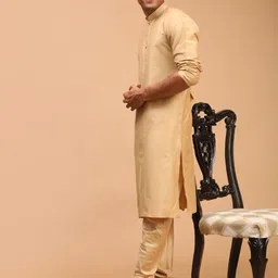vastramay Men Viscose Rayon Kurta Pyjama Set image 2