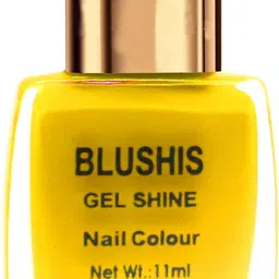 blushis Gel Shine Nail colour (Yellow corn color) Yellow Corn-picture-21