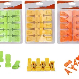 balaji impex Non Slip Heavy Duty Cloth Peg Grips Towel Cloth Drying Pin Clips Chimta/Chipta Plastic Cloth Clips-picture-25
