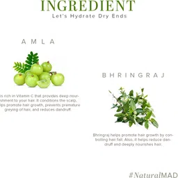 khadi natural Organic Amla & Bhringraj Cleanser/Shampoo - SLS & Paraben Free|Anti-dandruff image 4