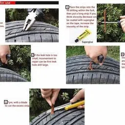 kva plus 007 Premium Tubeless Tyre Puncture Repair Kit image 3