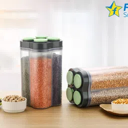 flipkart smartbuy Plastic Grocery Container- 2400 ml image 2