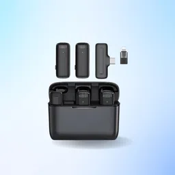 yaroh J13 Wireless Microphone, Noise Reduction Lapel Mic For Vlogging and YouTubeQ67 Microphone-picture-35