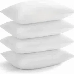 ypoloipo Microfibre Sleeping Pillow Pack of 4 Solid LUUXURY image 1