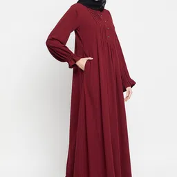 NABIA Round Neck A-line Burqa image 3