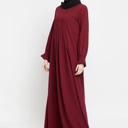 NABIA Round Neck A-line Burqa image 4