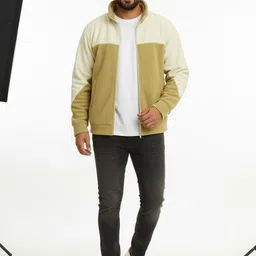 frke Men Solid Jacket image 5