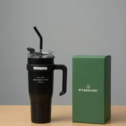 sitarayuri Black_jumbo, Tumbler 1200 ml, Mug, Stylish water bottle 1200 ml Water Bottle-picture-26