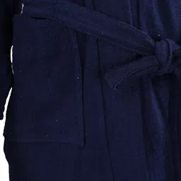 lacylook Navy Blue XL Bath Robe image 3