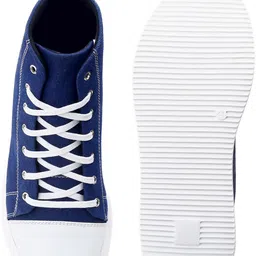 yuvrato baxi Men's 9.5 CM Hidden Height Increasing Lightweight Black Canvas Casual Shoes Boots For Men image 4