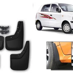 wolkomhome Mud Flap, Front Mud Guard, Rear Mud Guard For Hyundai Santro Xing NA-picture-18