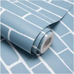 whisq Vinyl Decorative Blue Wallpaper-picture-14