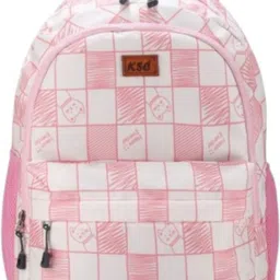 khatu sales collection Large 35 L Laptop Backpack Large 35 L Bagpack cartoon kids school bag (Red ,white)-picture-13