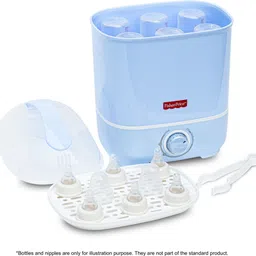 fisher-price SteamMax 6 Bottle Sterilizer for Baby Milk Bottles and Accessories - 6 Slots image 3