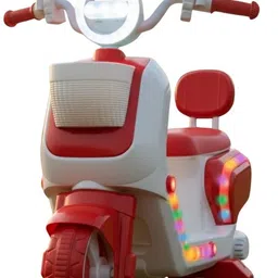 Electric Bike for Kids Battery Operated Vintage Scooter for Girls and Boys Music Bike Battery Operated Ride On-image-45