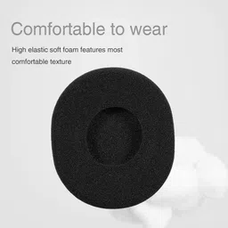 Crysendo H 800 Replacement Headset Ear Cushion Pads Ear Cushion (2 Pairs - 4 Pcs) (Black) Over The Ear Headphone Cushion image 5