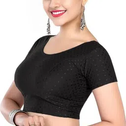 priyanka traders Round Neck Women Blouse image 3
