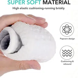 lqz Memory Foam Shoe Insoles 2 Pairs Shock Absorption Arch Support Soft Comfort PU Full Length Sports Shoe Insole image 2