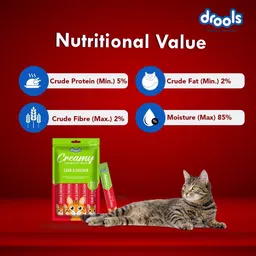 drools Creamy Lickable Treat Crab and Chicken Cat Treat image 5