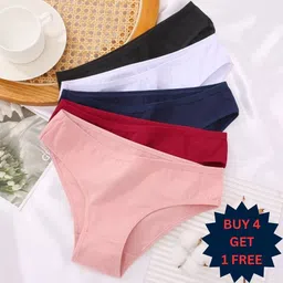 vivansh Pack of 5 Women Hipster Multicolor Panty-picture-19