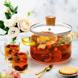 homoryx Borosilicate Glass Cookware for Gas Stove Thermoware Casserole image 3