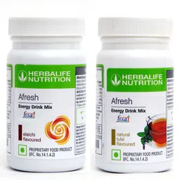 herbal nutrition life Afresh Energy Drink Mix Elaichi & TULSI Flavor 2 pcs | Energy Drink-picture-27