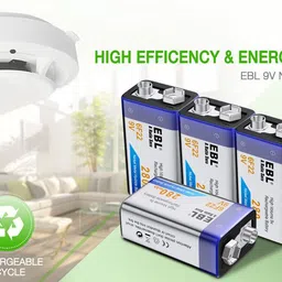 ebl 9V 280Mah Rechargeable Batteries Battery image 2