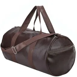 tagvin 15 L Gym Duffel Bag - Gym Bag for Men & Women | Yoga Travel Bag | Leather Gym Bag with Shoulder Strap - Maroon-picture-22
