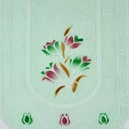 easttardomm Cotton Floral 3+1+1 Seater Sofa Cover image 2