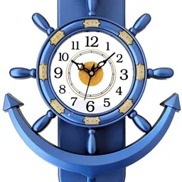 arritam Analog 38 cm X 26 cm Wall Clock image 1