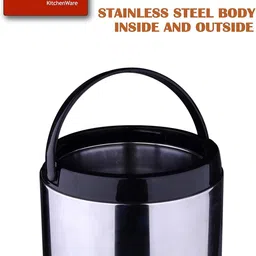 kitchen clue Stainless Steel Hot & Cold Water Jug For Office Kitchen Home 5 Liter Bottom Loading Water Dispenser image 5