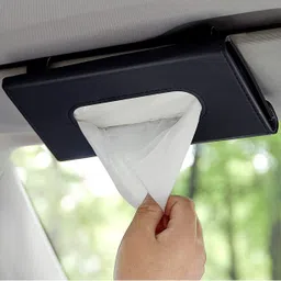 ezee living corp Car Sun Visor Tissue Holder Black Vehicle Tissue Dispenser-picture-28
