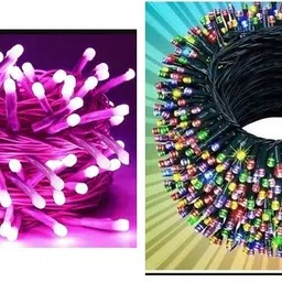 neerusstore 36 LEDs 12 m Multicolor Steady Ball Rice Lights-picture-35