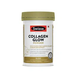 Swisse Beauty Collagen Glow Powder With Hydrolised Marine Collagen And Grape Seed Extract, To Boost Skin Elasticity & Firmness - Natural Pineapple Flavour, 90 Gm-image-27